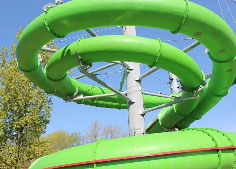 Schwimmbad Body2Racer Wasserrutsche